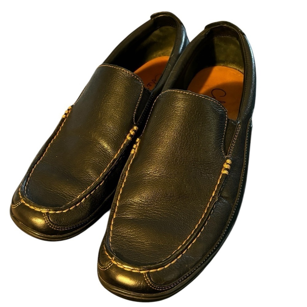 Cole Haan Men's Tucker Venetian Loafer size 9.5M Black Leather Sporty Casual